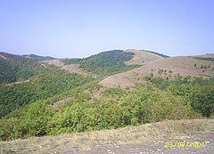 Горы Маркотхского хребта Кавказа. Недалеко от Геленджика.