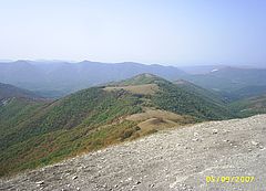 Горы Маркотхского хребта Кавказа