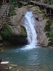 Водопады реки Шахе